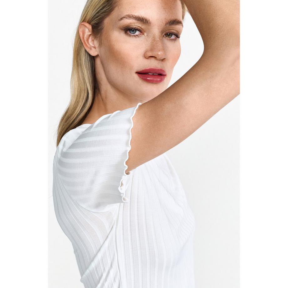 Rich & Royal T-shirt a costine a maniche corte  