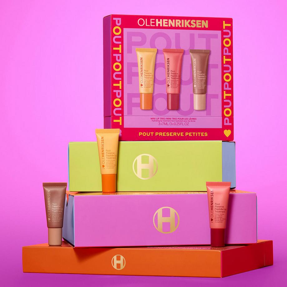 Ole Henriksen  Mini Pout Preserve Trio - Soin Visage - Type de soin - Soin des lèvres 
