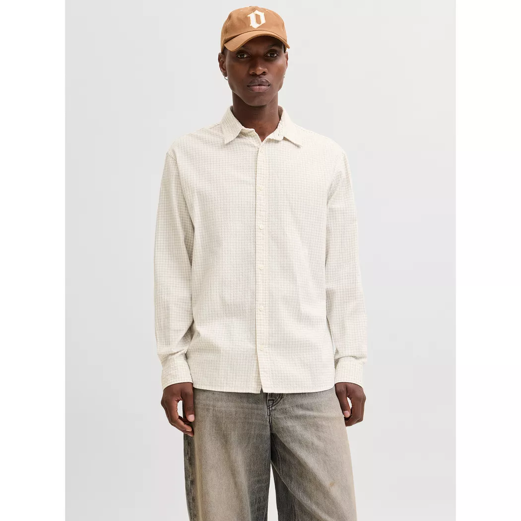 Jack & Jones - Hemd, für Herren, Beige, Größe L