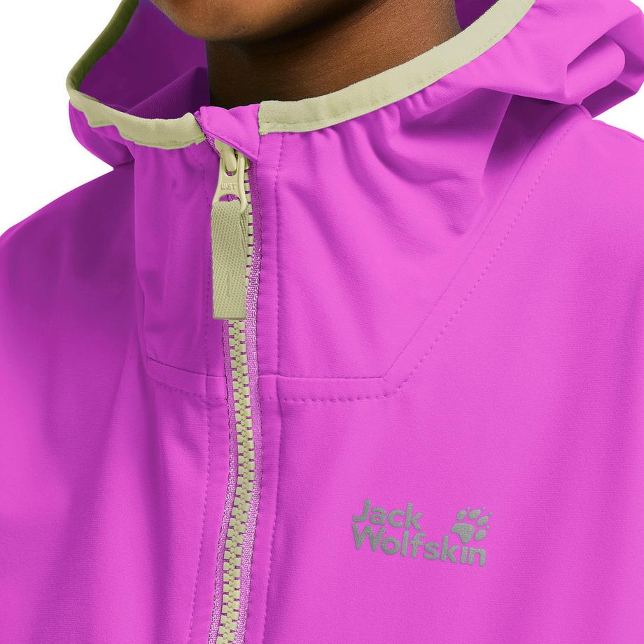 Jack Wolfskin Sandbird Hooded Giacca Softshell Bambini  