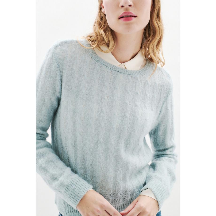 Caroll Pull à motif torsadé  