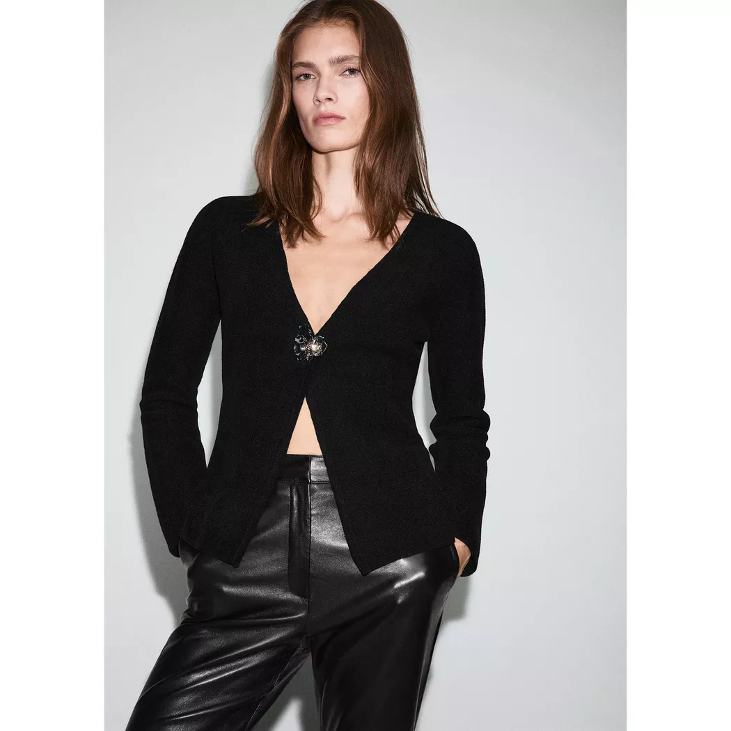 Mango - Jacke, für Damen, Black, Größe L