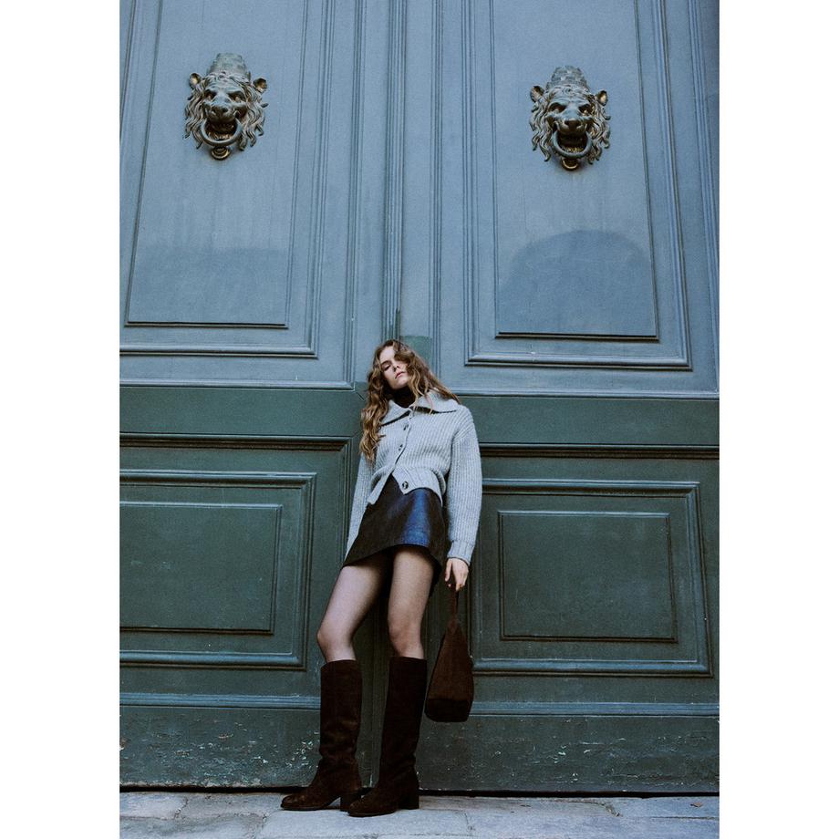 MANGO ESTI Knopfleisten-Cardigan  