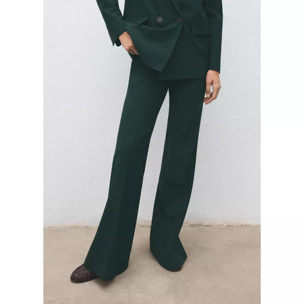 Mango - Hose, für Damen, Grün, Größe 36