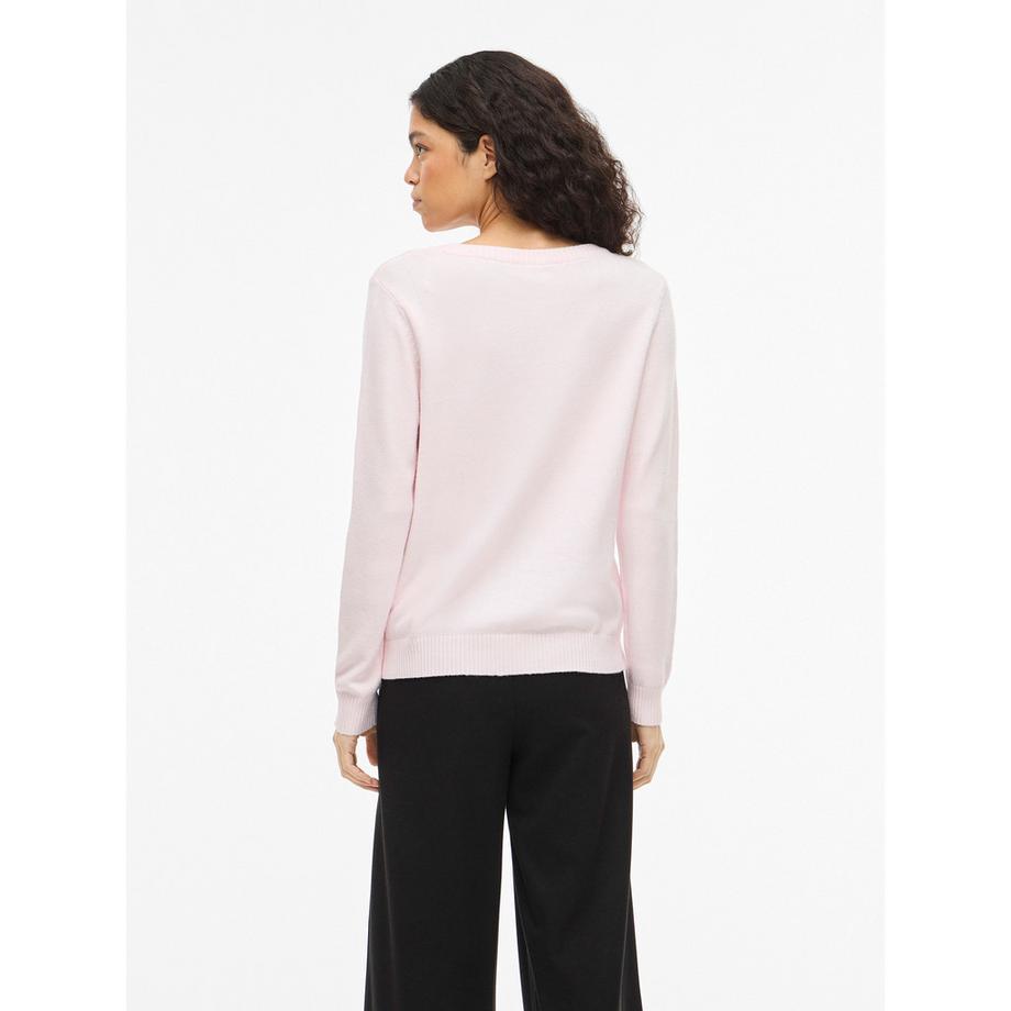 VILA Pullover Col Rond Coupe Confort  