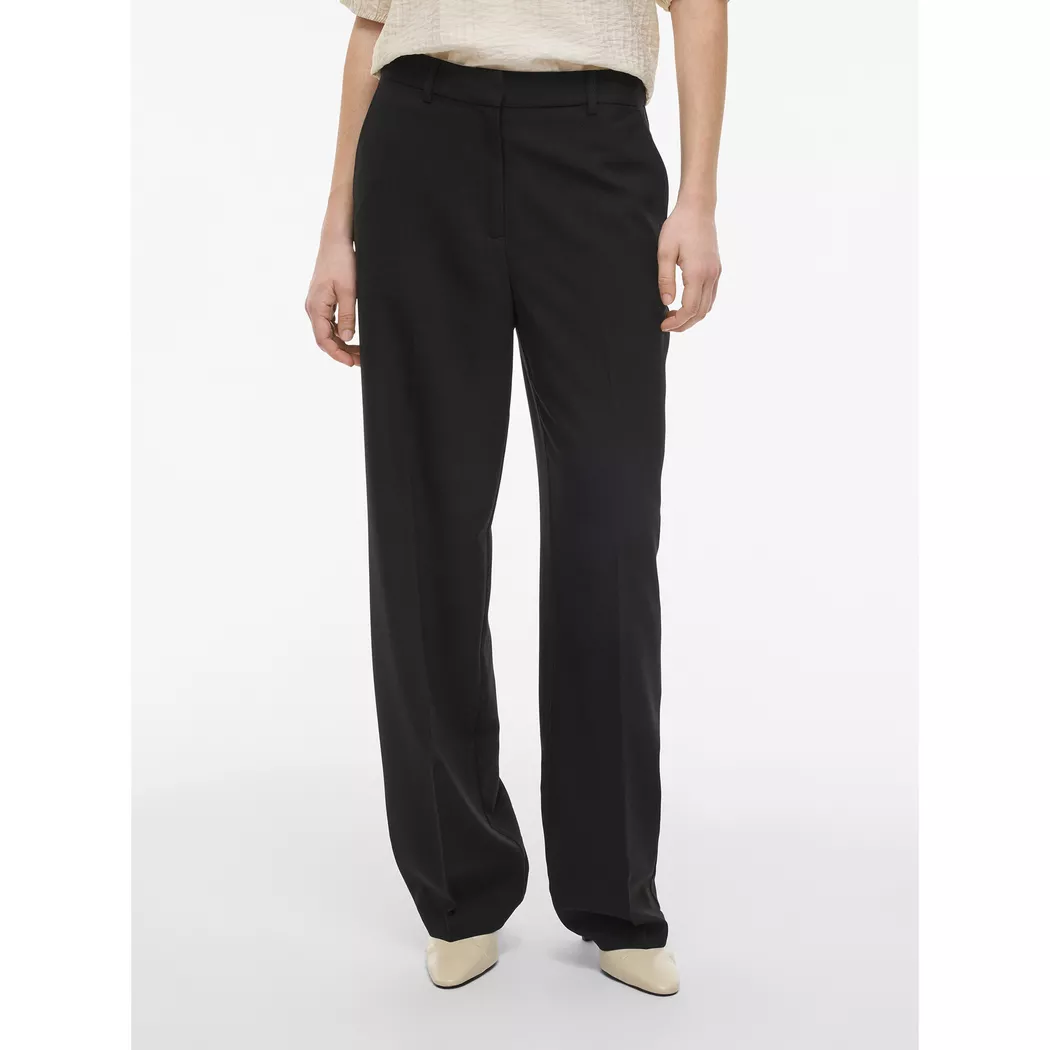 VILA - Hose, für Damen, Black, Größe 36