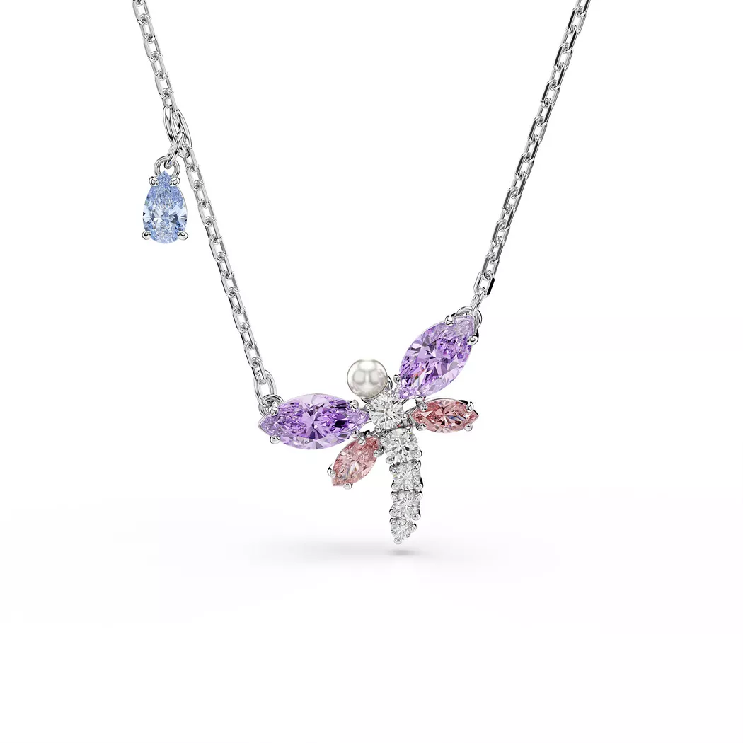 Swarovski - Halskette, Ariana Grande x 38cm, Silberfarben