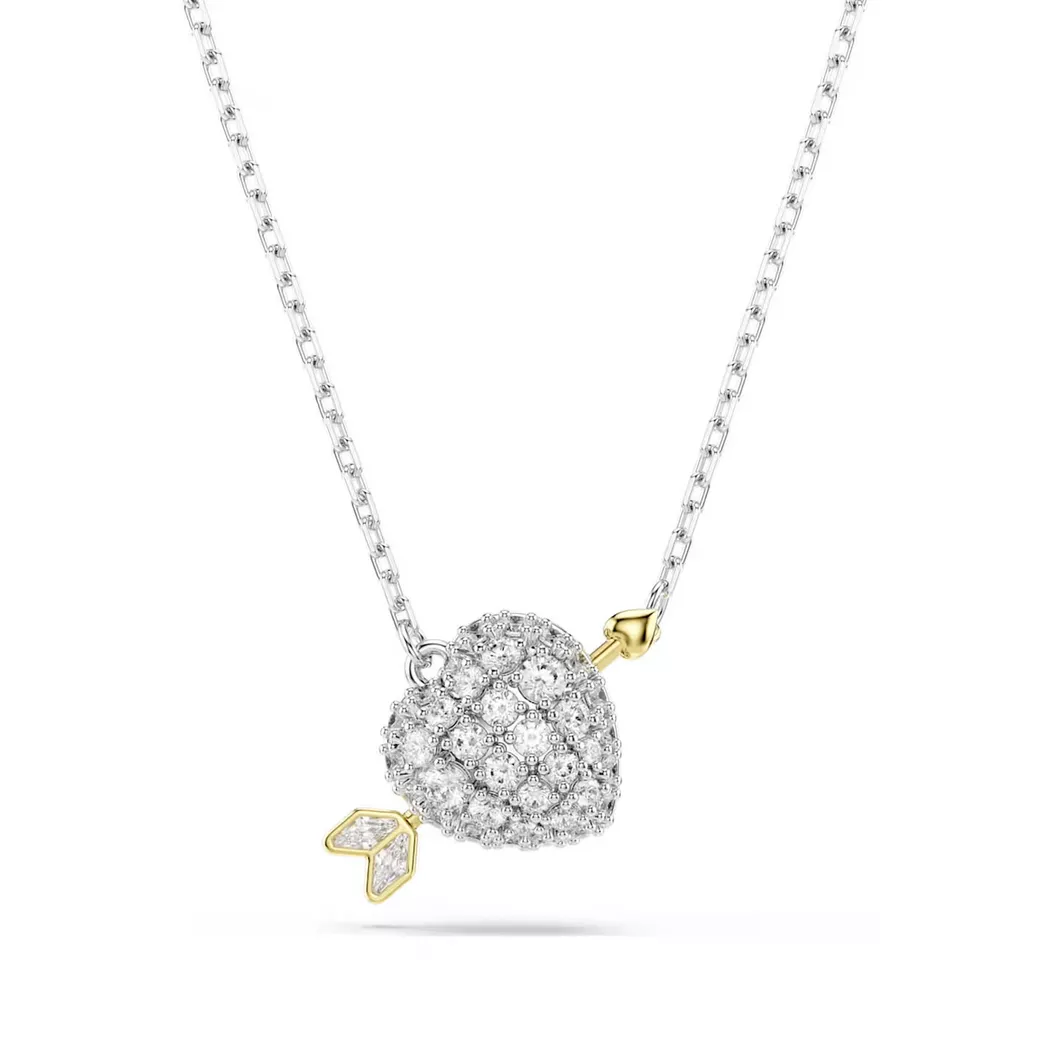 Swarovski - Halskette, Idyllia, 38cm, Zweifarbig
