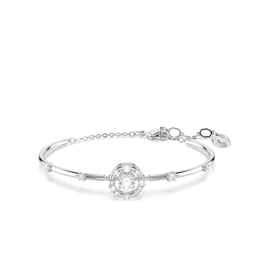 Swarovski - Armreif, Constella, 16cm, Silberfarben