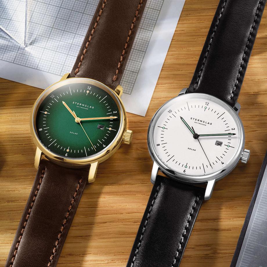 Sternglas Naos Solar Analoguhr 