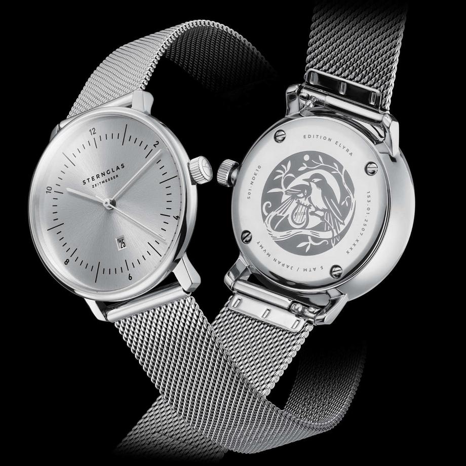 Sternglas Naos XS Edition Elyra Horloge analogique 