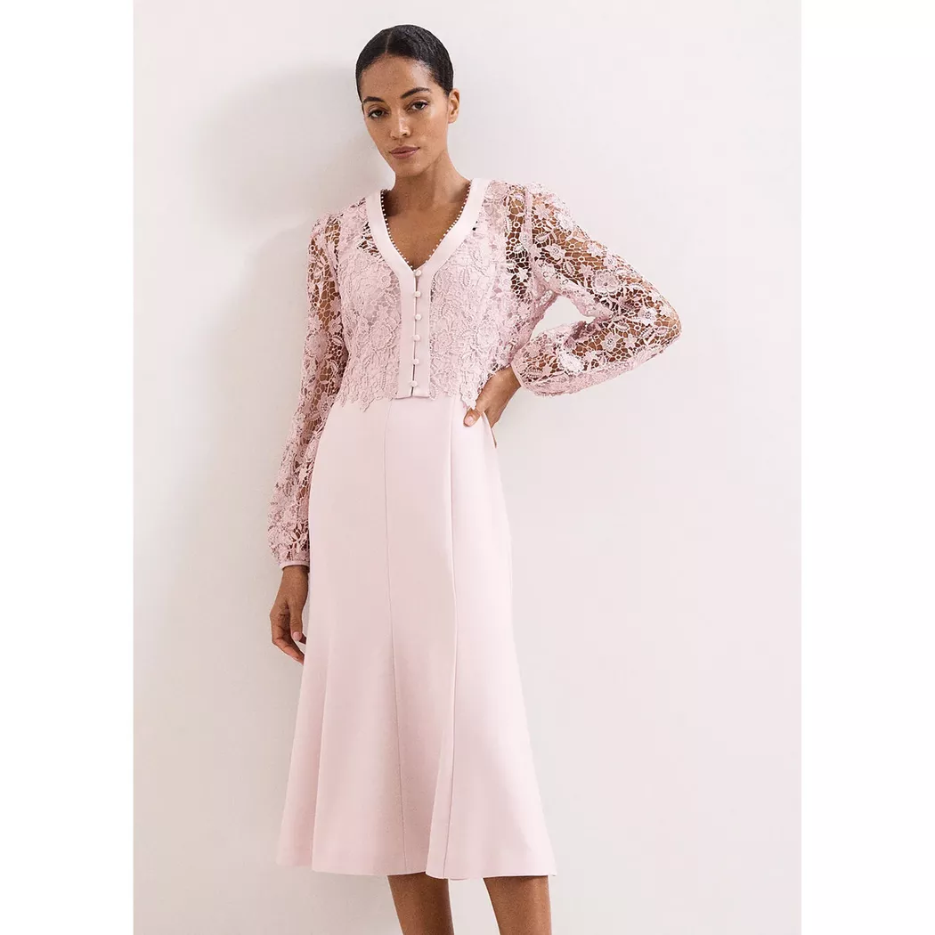 Phase Eight - Kleid, für Damen, Pink, Größe 44