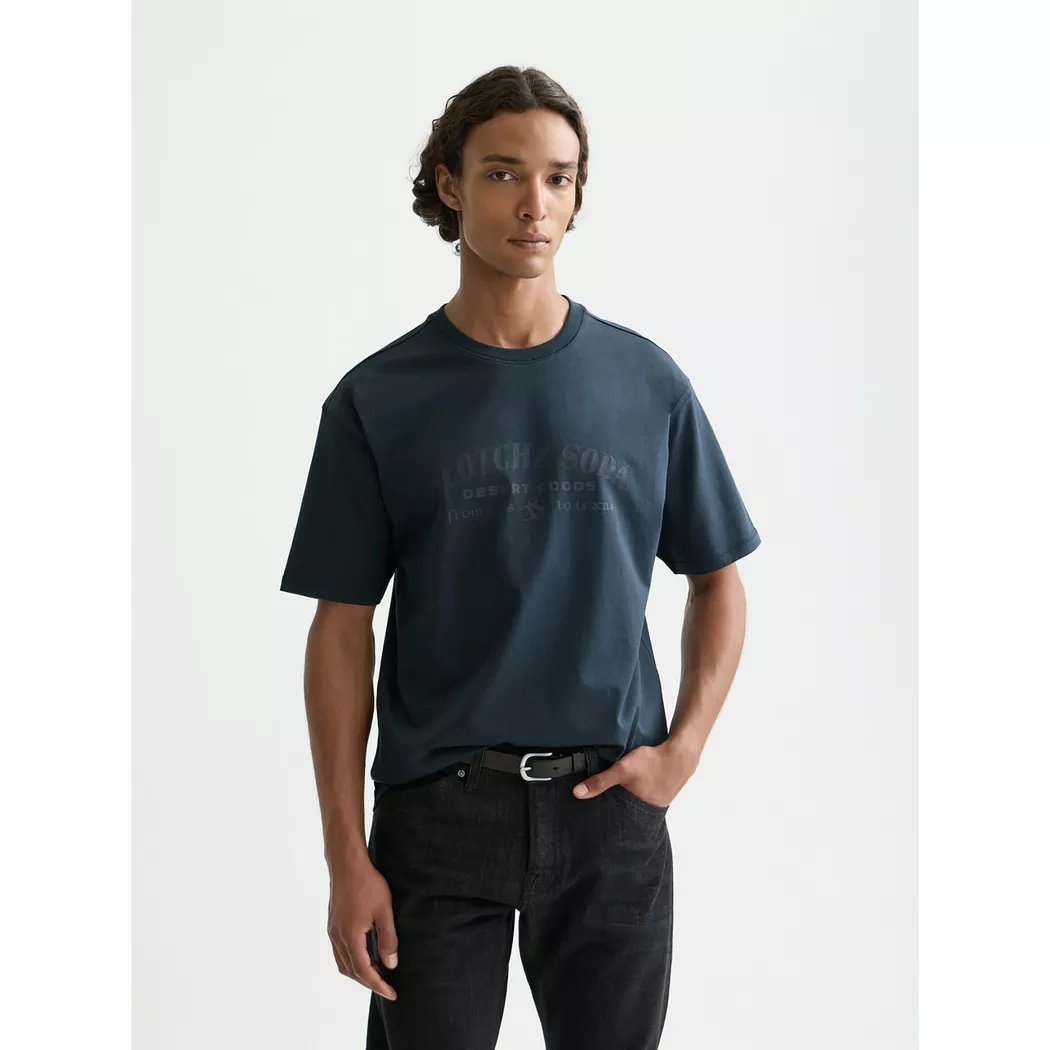 Scotch & Soda T-shirt à Manches Courtes 183013 Carbon M Homme