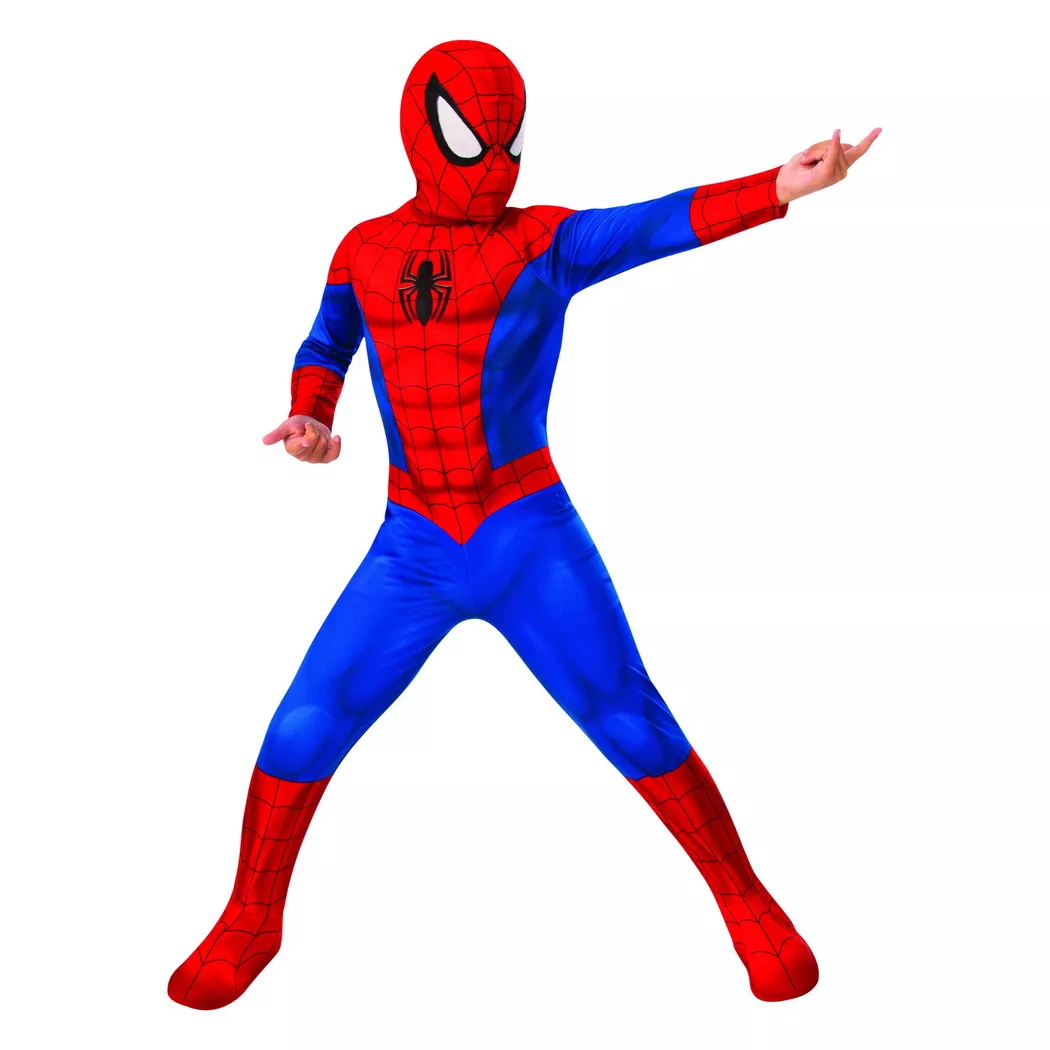 RUBIES - Spiderman Kostüm Grösse M, M, Rot