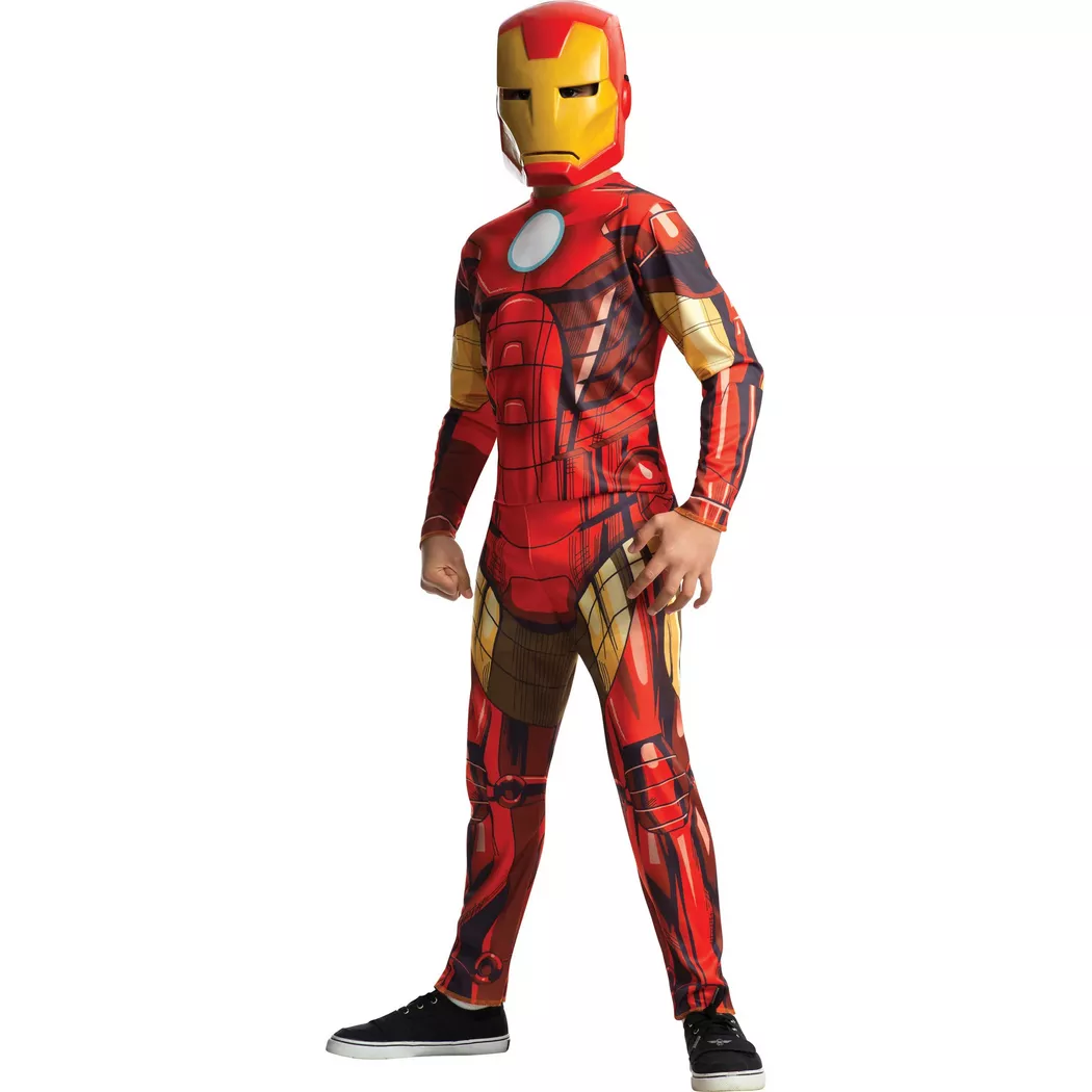 RUBIES - Iron Man Kostüm Grösse L, L, Rot