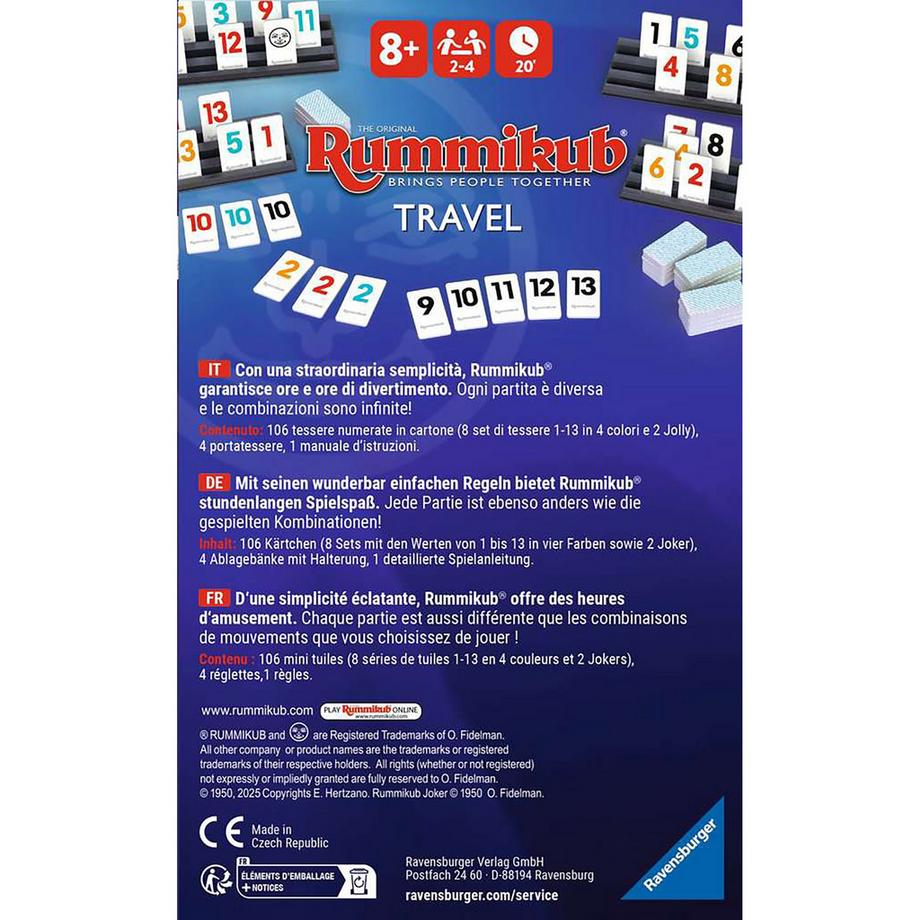 Ravensburger  Rummikub Travel 