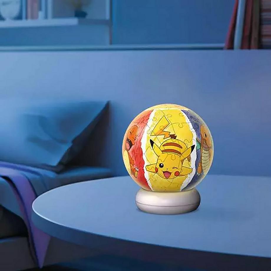 Ravensburger  3D Puzzle-Ball Nachtlicht Pokémon 