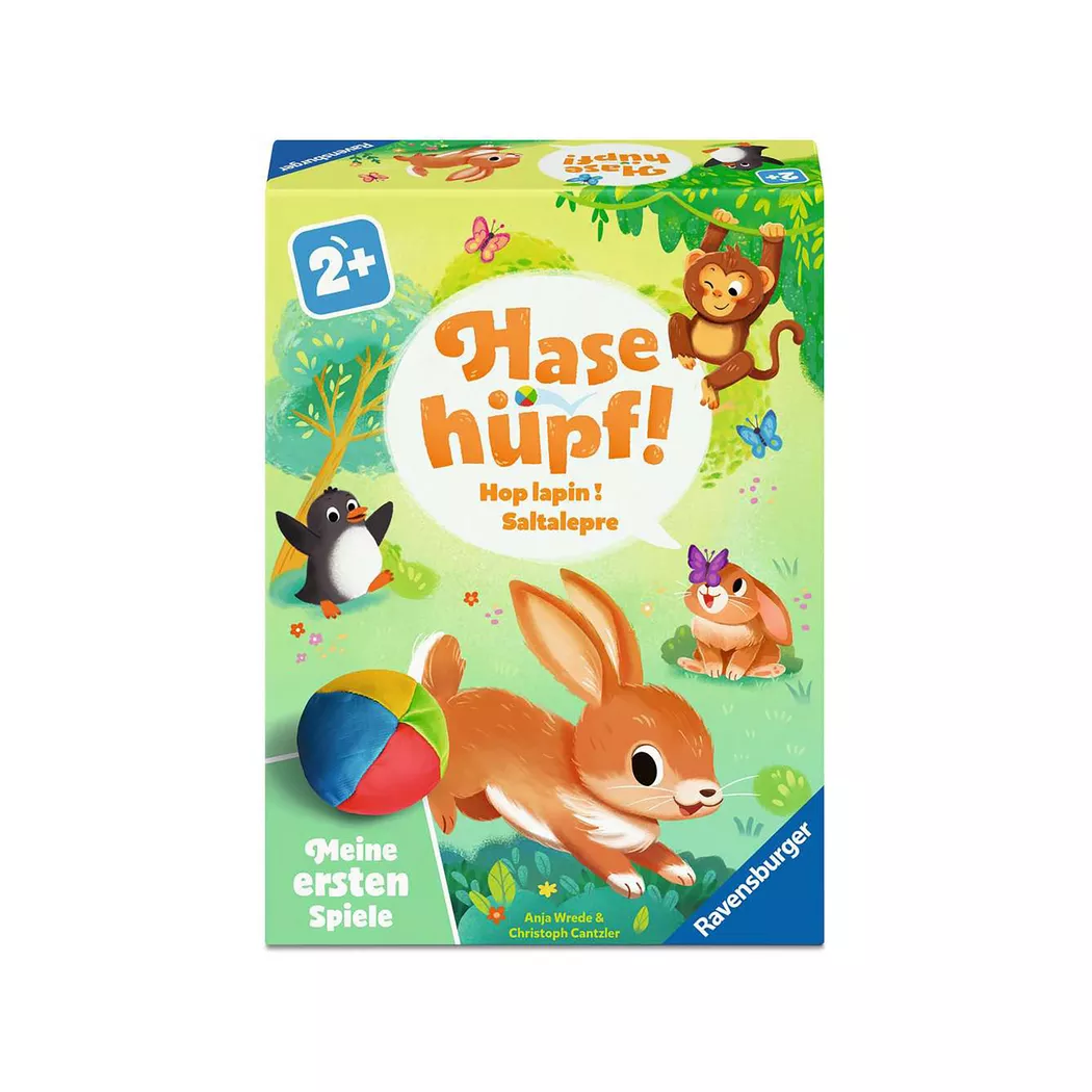 Ravensburger - Hase hüpf!, Multicolor