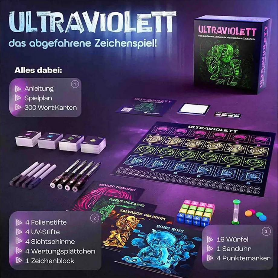 Kampfhummel Spiele  Ultraviolett, allemand 