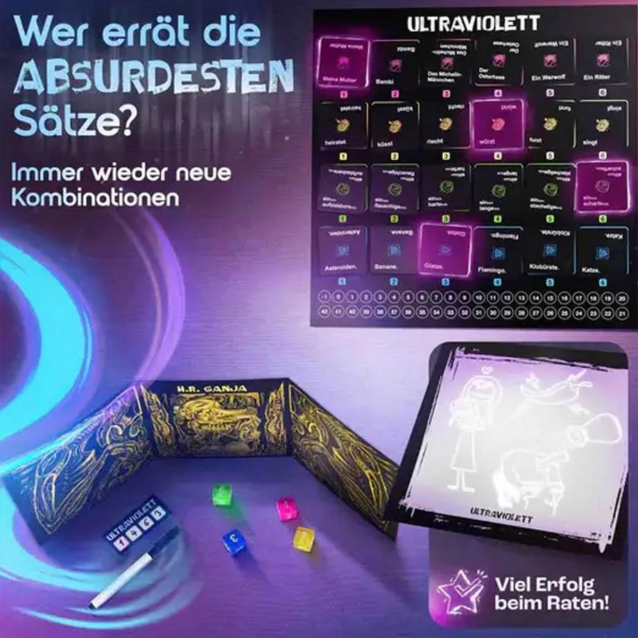 Kampfhummel Spiele  Ultraviolett, allemand 