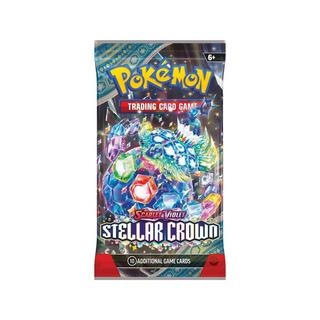 Pokémon  Scarlet & Violet Stellar Crown Booster Pack, inglese, modelli assortiti 