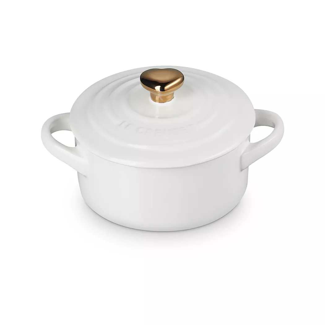 Le Creuset Mini Cocotte White 10cm