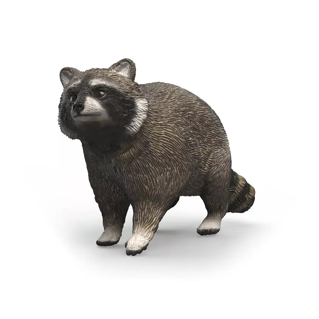 Schleich - 14937 Waschbär, Multicolor