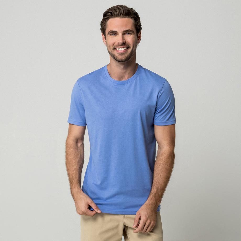 T-shirt, col rond, manches courtes