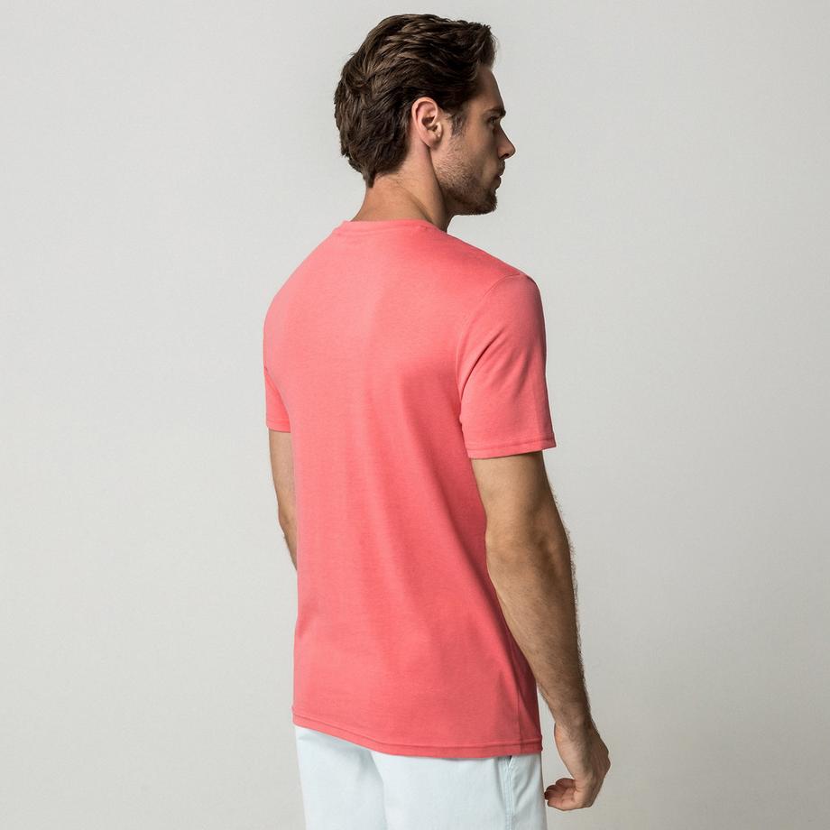 Manor Man T-shirt Col Rond Manches Courtes  