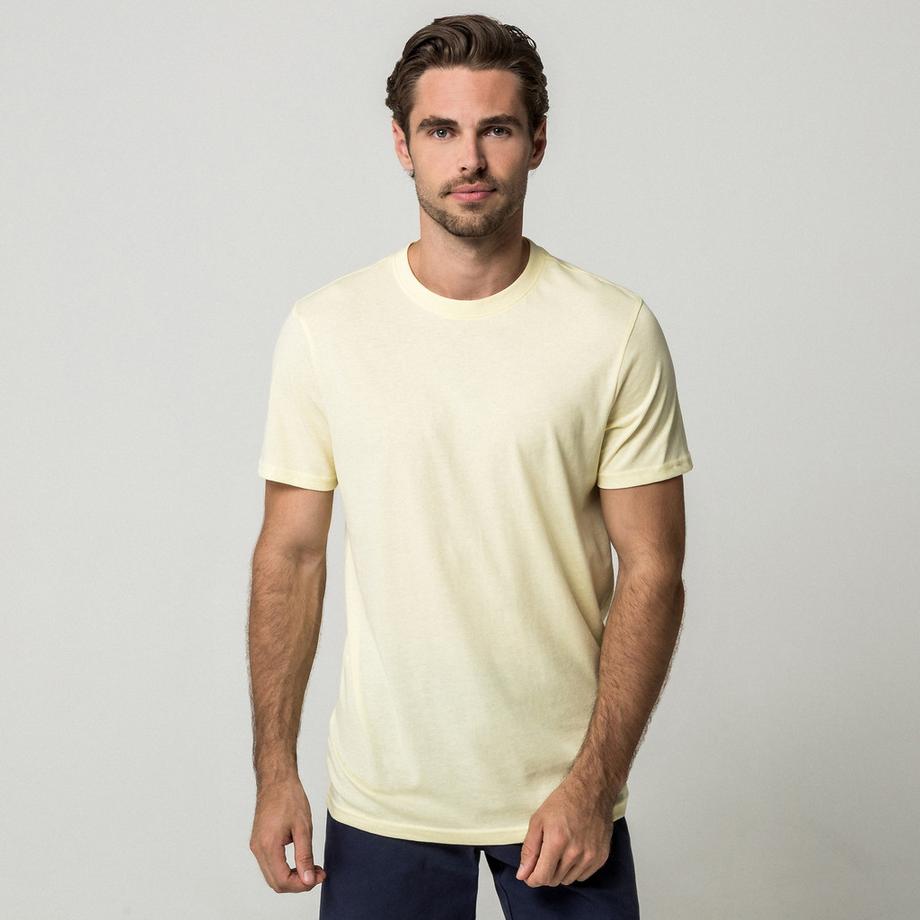T-shirt, col rond, manches courtes