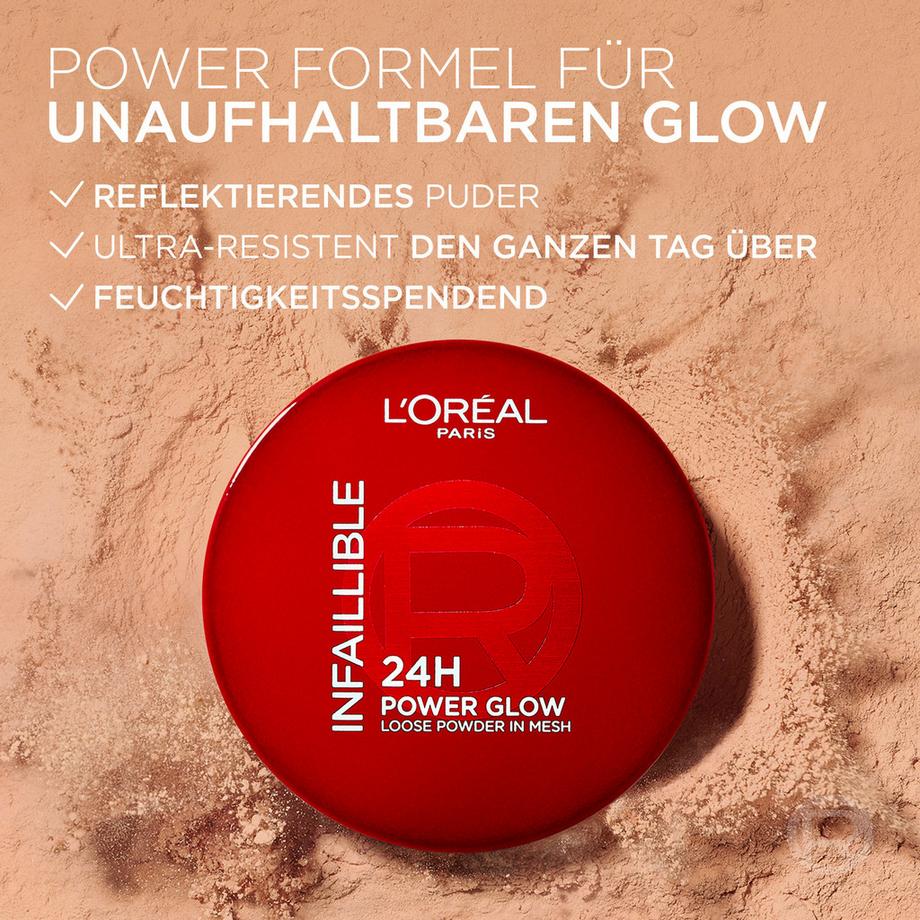 L'OREAL  Infaillible 24H Power Glow Loose Powder 