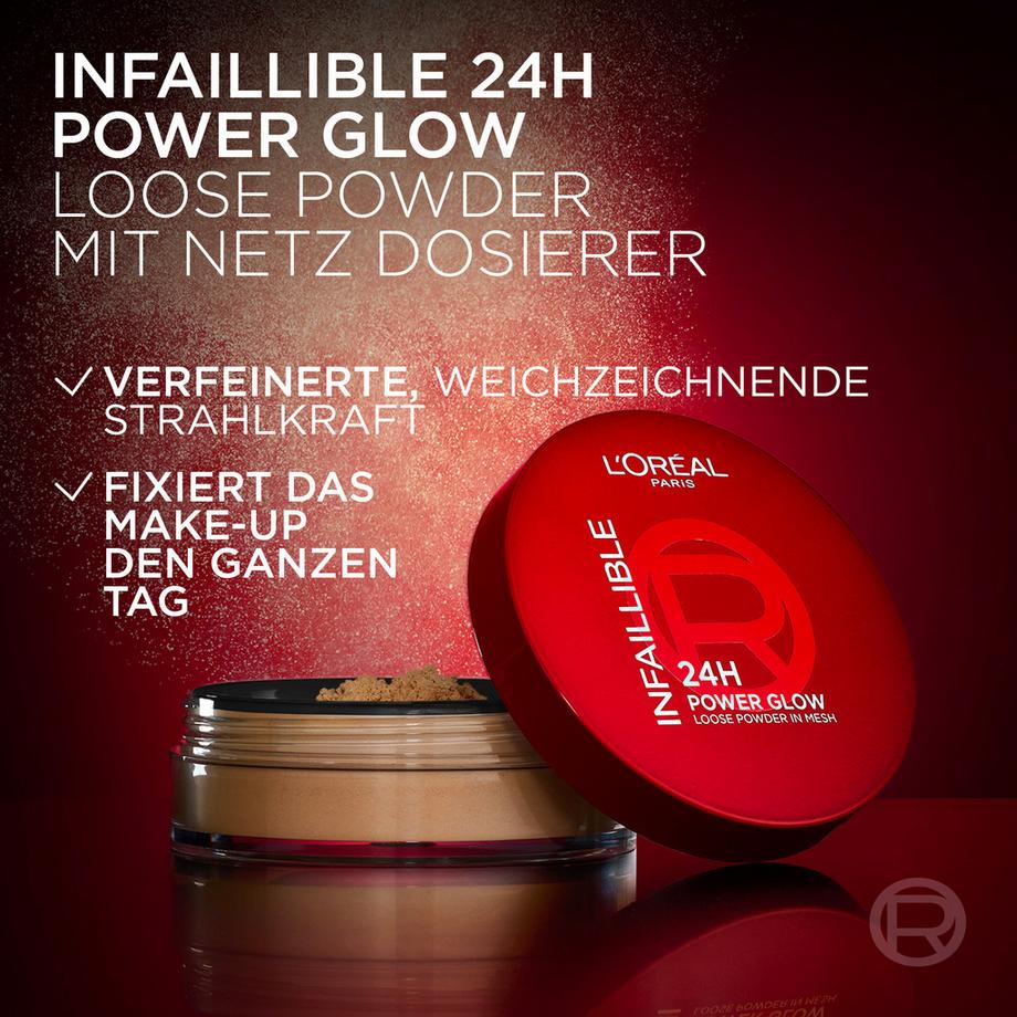L'OREAL  Infaillible 24H Power Glow Loose Powder 
