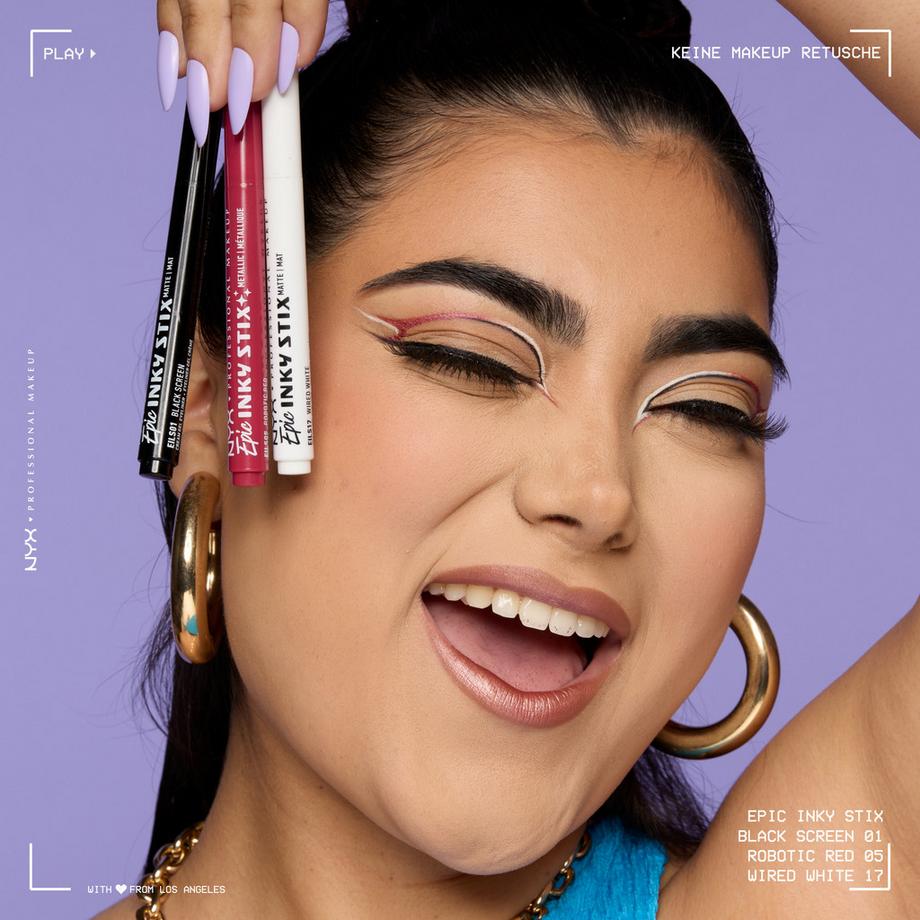 NYX-PROFESSIONAL-MAKEUP  Epic Inky Stix Cream Gel-Eyeliner Waterproof  