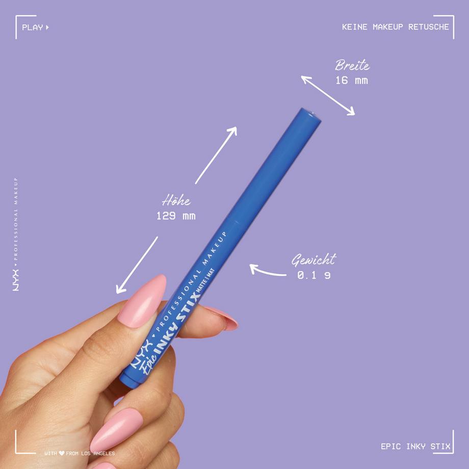 NYX-PROFESSIONAL-MAKEUP  Epic Inky Stix Cream Gel-Eyeliner Waterproof  