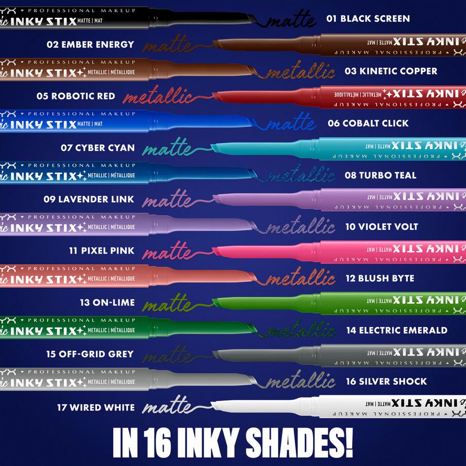 NYX-PROFESSIONAL-MAKEUP  Epic Inky Stix Cream Gel-Eyeliner Waterproof  