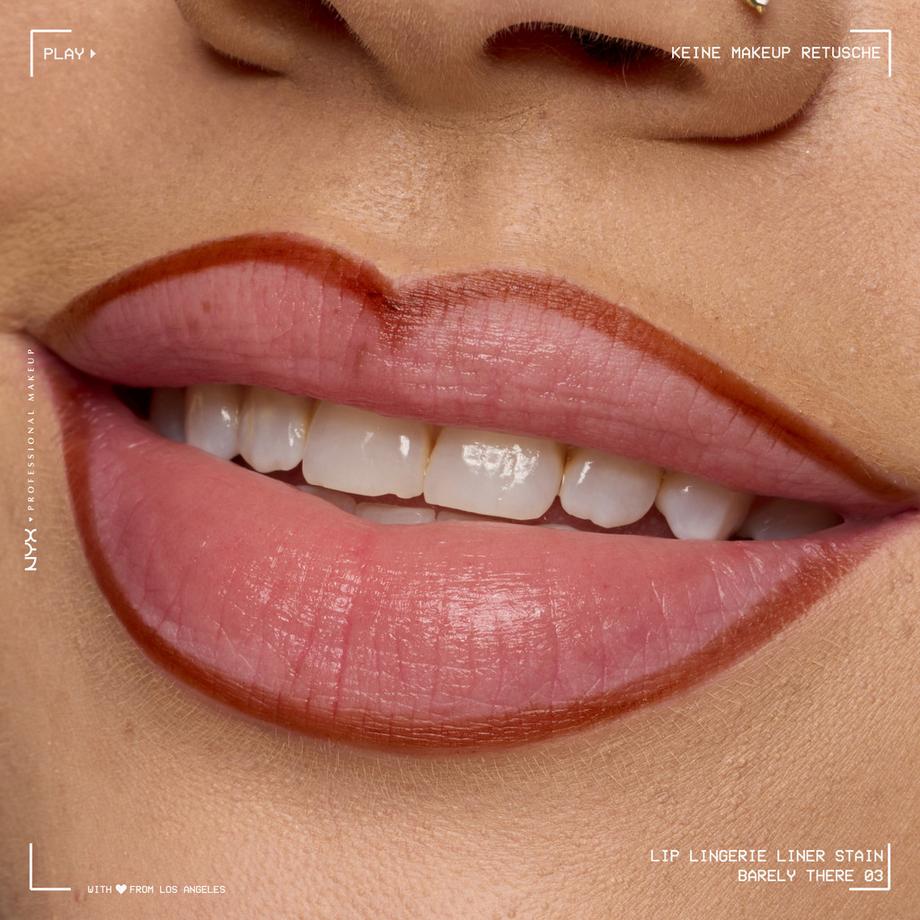 NYX-PROFESSIONAL-MAKEUP  Lip Lingerie Lip Liner Stain Seamless All Day Stain Waterproof 