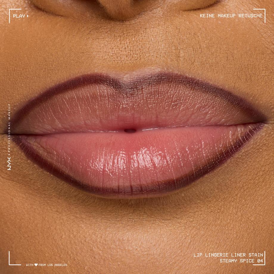 NYX-PROFESSIONAL-MAKEUP  Lip Lingerie Lip Liner Stain Seamless All Day Stain Waterproof 