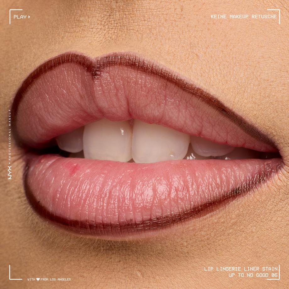 NYX-PROFESSIONAL-MAKEUP  Lip Lingerie Lip Liner Stain Seamless All Day Stain Waterproof 