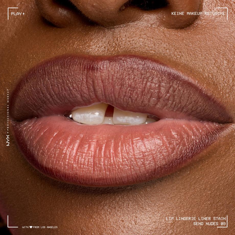 NYX-PROFESSIONAL-MAKEUP  Lip Lingerie Lip Liner Stain Seamless All Day Stain Waterproof 