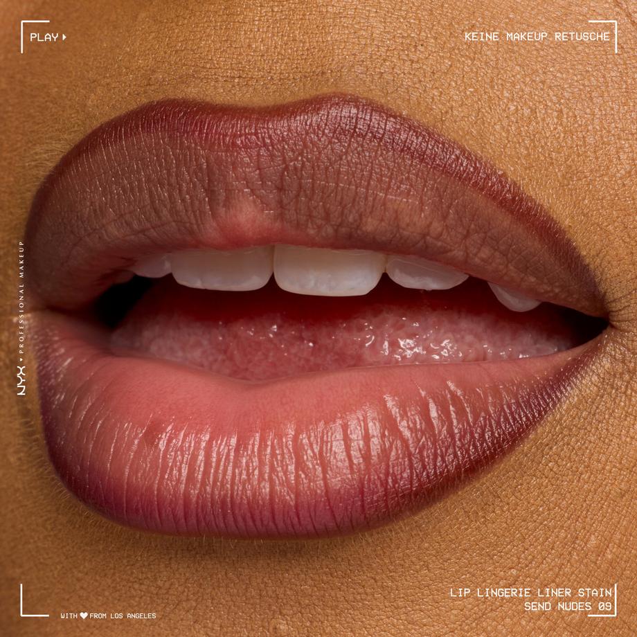 NYX-PROFESSIONAL-MAKEUP  Lip Lingerie Lip Liner Stain Seamless All Day Stain Waterproof 