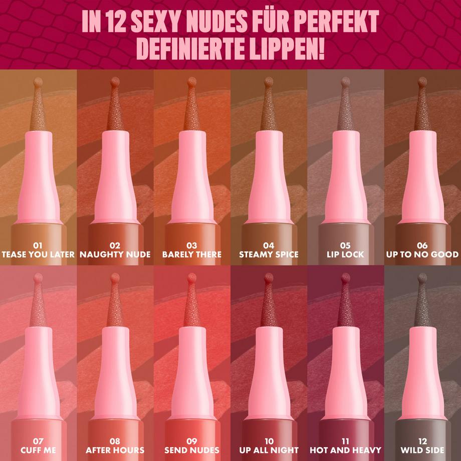 NYX-PROFESSIONAL-MAKEUP  Lip Lingerie Lip Liner Stain Seamless All Day Stain Waterproof 