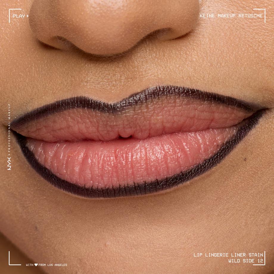 NYX-PROFESSIONAL-MAKEUP  Lip Lingerie Lip Liner Stain Seamless All Day Stain Waterproof 