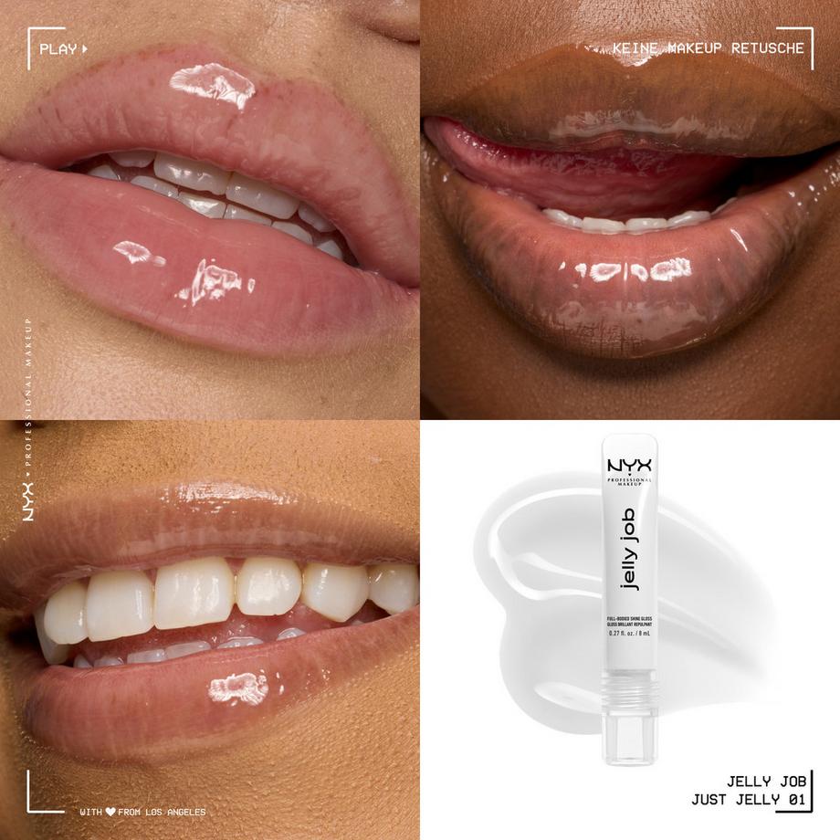 NYX-PROFESSIONAL-MAKEUP  Jelly Job Peptide Infused Jelly Gloss  