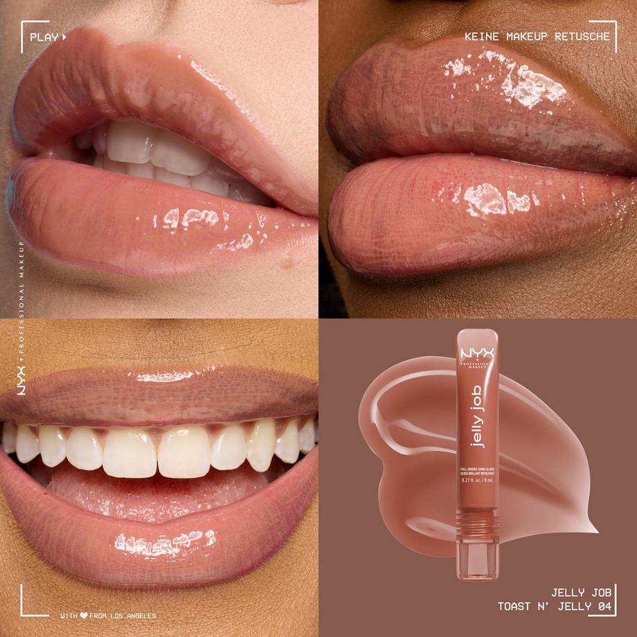 NYX-PROFESSIONAL-MAKEUP  Jelly Job Peptide Infused Jelly Gloss  