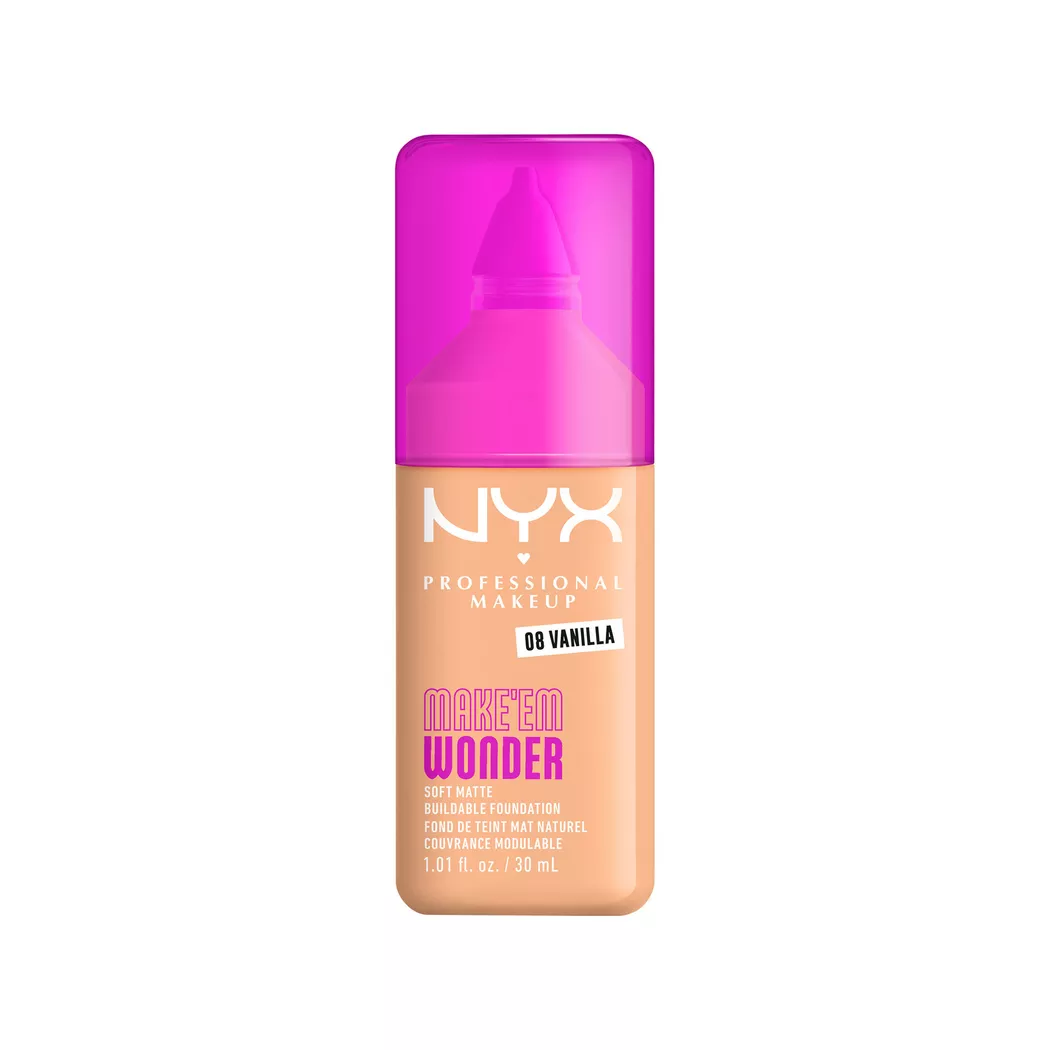 NYX Professional Makeup Women's Wonder Foundation 30ml in Vanilla