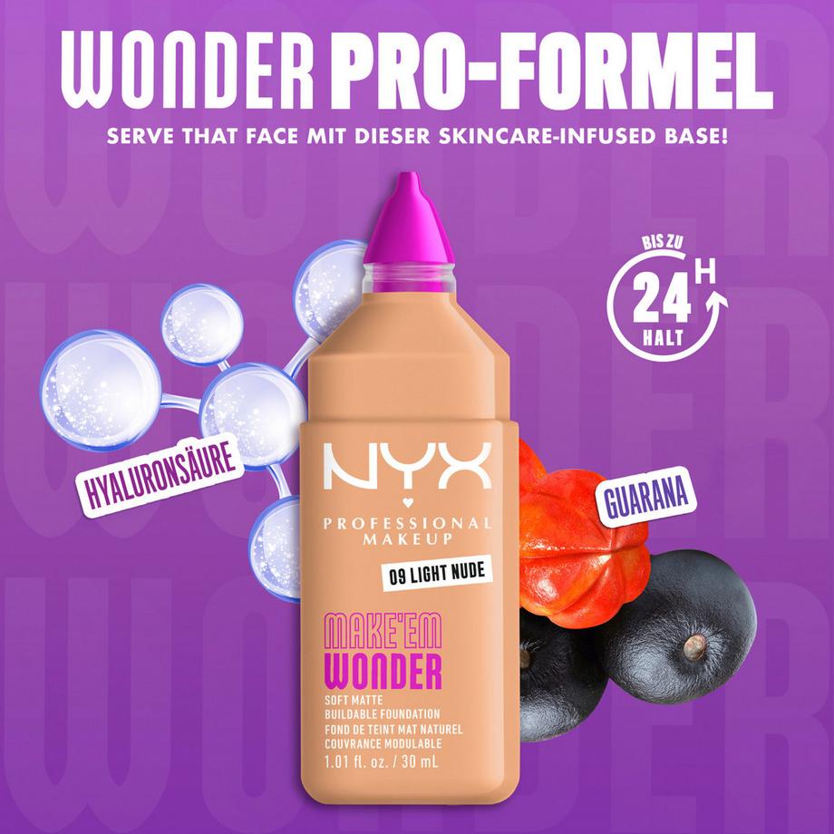 NYX-PROFESSIONAL-MAKEUP  Make 'EM Wonder Foundation  