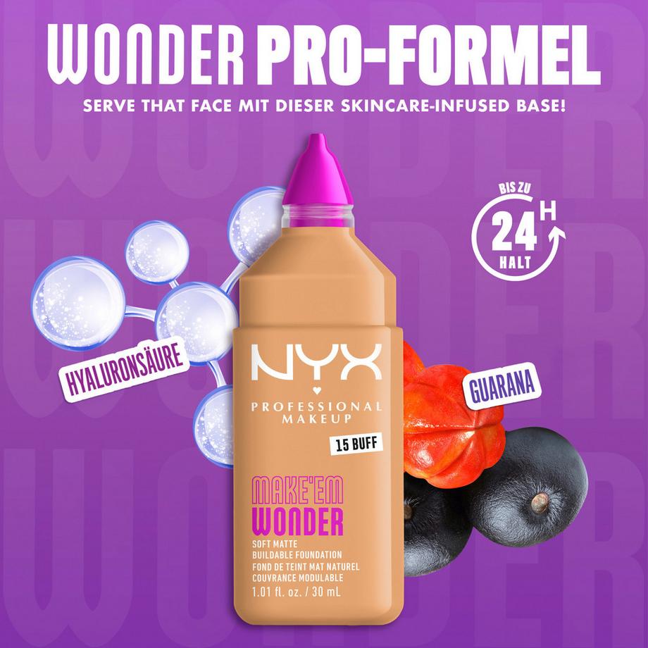 NYX-PROFESSIONAL-MAKEUP  Make 'EM Wonder Foundation  