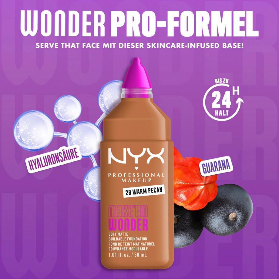 NYX-PROFESSIONAL-MAKEUP  Make 'EM Wonder Foundation  