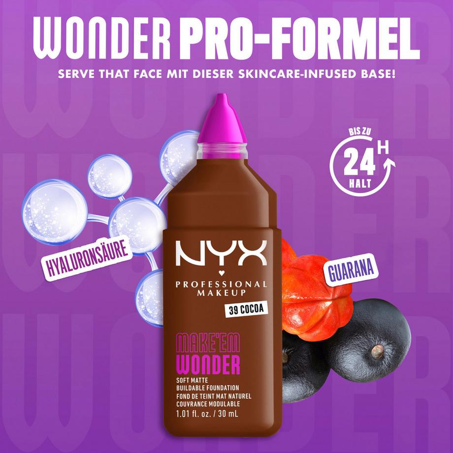 NYX-PROFESSIONAL-MAKEUP  Make 'EM Wonder Foundation  