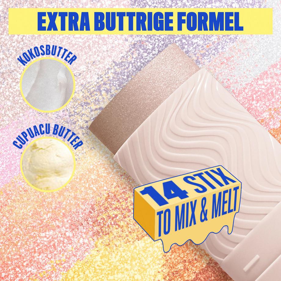 NYX-PROFESSIONAL-MAKEUP  Buttermelt Stix Glow Boosting Stix 